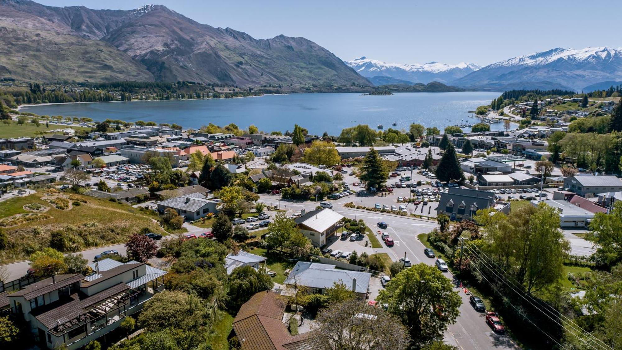 Mountain View Backpackers Hostel Wanaka Kültér fotó